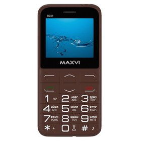 Сотовый телефон MAXVI  B231 Brown