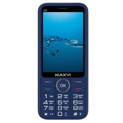 Сотовый телефон MAXVI  B35 Blue