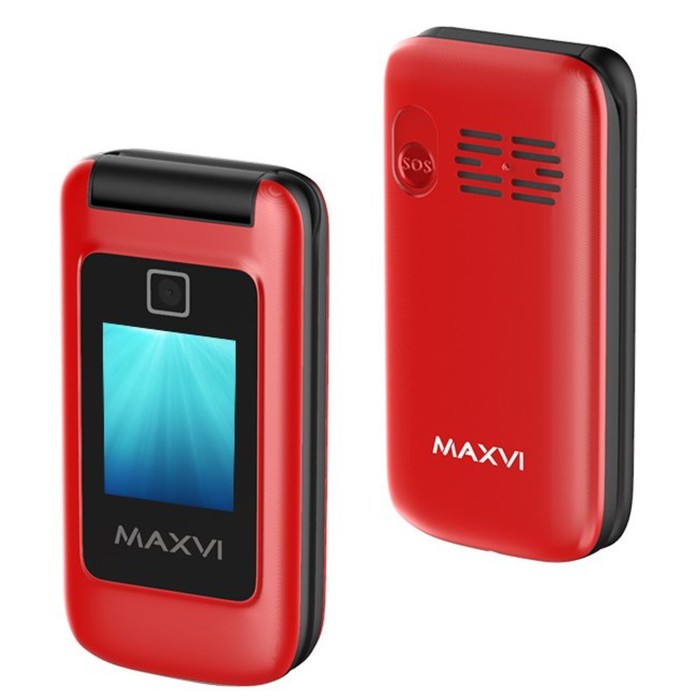 Сотовый телефон MAXVI E8 Red - фото 51622390