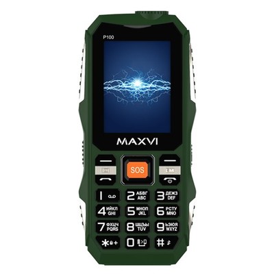 Сотовый телефон MAXVI P100 Green