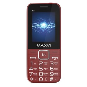 Сотовый телефон MAXVI P2 Wine Red