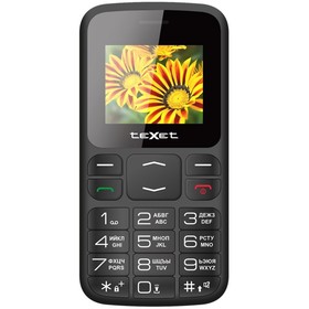 Сотовый телефон TEXET TM-B208 Black