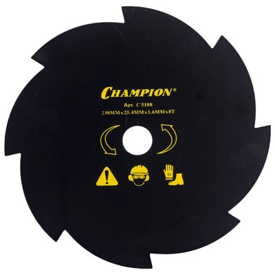 Нож для триммера CHAMPION C5108, 8 лезвий, 230×25.4 мм