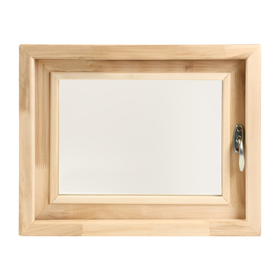 Окно, 40×50см, двойное стекло ЛИПА, наружнее открывание