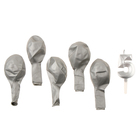 Свеча для торта, цифра 5 + воздушные шары, 5 шт., серебро - Фото 3