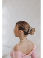 Резинка для волос «Орбита», цветная, 13 см, серая (комплект 3 шт) - фото 54780260