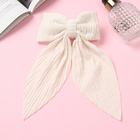 Заколка - автомат для волос «Джулия», жатка, 21×12 см, молочная - Фото 1