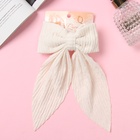 Заколка-автомат для волос "Джулия" жатка, 21х12 см, молочный - фото 809500200