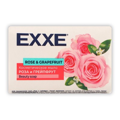Мыло косметическое EXXE роза и грейпфрут, 90 г