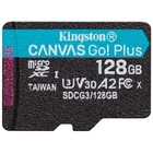 Карта памяти microSDXC 128GB Kingston SDCG3/128GBSP Canvas Go! Plus w/o adapter - фото 51623859