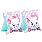 Нарукавники для плавания «Кошечка Мари» детские, 20×16 см, розовый - Фото 2