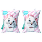 Нарукавники для плавания «Кошечка Мари» детские, 20×16 см, розовый - Фото 4