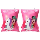 Нарукавники для плавания «Минни Маус» детские, 20×16 см, розовый - Фото 4