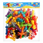 Конструктор крупный, шарнирный «Машина», 83 детали, размер одной детали 7 х 2 х 1,5 см - Фото 3