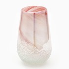 Ваза для цветов «Элен» из цветного стекла 24×14,2×14,2 см - фото 25575828