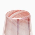 Ваза для цветов «Элен» из цветного стекла 24×14,2×14,2 см - фото 25575829