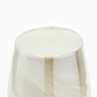 Ваза для цветов «Нежность» из цветного стекла 15×14×14 см 10536878