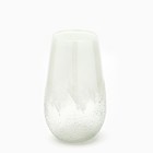 Ваза для цветов «Нежность» из цветного стекла 30,5×17,5×17,5 см - фото 25575840