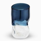 Ваза для цветов «Оушен» из цветного стекла 21,5×12×12 см - фото 25575858