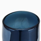 Ваза для цветов «Оушен» из цветного стекла 21,5×12×12 см - фото 25575859