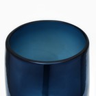 Ваза для цветов «Оушен» из цветного стекла 34×15×15 см - фото 25575862