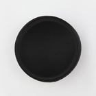 Чашки для бюстгальтера «Круг», L (48), d=14.5 см, пара, чёрные - Фото 2