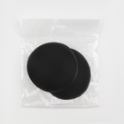 Чашки для бюстгальтера «Круг», L (48), d=14.5 см, пара, чёрные 10660564