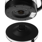 Чайник электрический Sakura SA-2717BK, стекло, 1.7 л, 2200 Вт, чёрный - фото 51623918 Чайник электрический Sakura SA-2717BK, стекло, 1.7 л, 2200 Вт, чёрный - фото 51623918