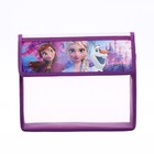 Папка для тетрадей А5, на липучке, пластик, «Холодное сердце» - Фото 2