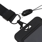 Бейдж-карман вертикальный пластиковый, внешний 110×68 мм, внутренний 85×54 мм, лента 80×2 см, чёрный.  (артикул 10511372)  большой выбор товаров оптом и в розницу по низким ценам с доставкой