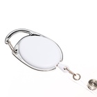 Бейдж - карман вертикальный внешний 110×68 мм, внутренний размер 85×54 мм, рулетка-карабин 60 см, пластиковый «Котик»  (артикул 10511377)  большой выбор товаров оптом и в розницу по низким ценам с доставкой