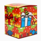 Подарочная новогодняя коробка «Смекубик Змейка», упаковка, 12×12×15.5 см - Фото 3
