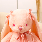 Мягкая игрушка «Зайка», с бантиками, 60 см, цвет МИКС - Фото 2