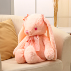 Мягкая игрушка «Зайка», с бантиками, 60 см, цвет МИКС - Фото 3