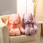 Мягкая игрушка «Зайка», с бантиками, 60 см, цвет МИКС - Фото 6