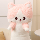 Мягкая игрушка «Кот-батон», 80 см, цвет розовый - Фото 2