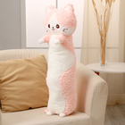 Мягкая игрушка «Кот-батон», 80 см, цвет розовый - Фото 3