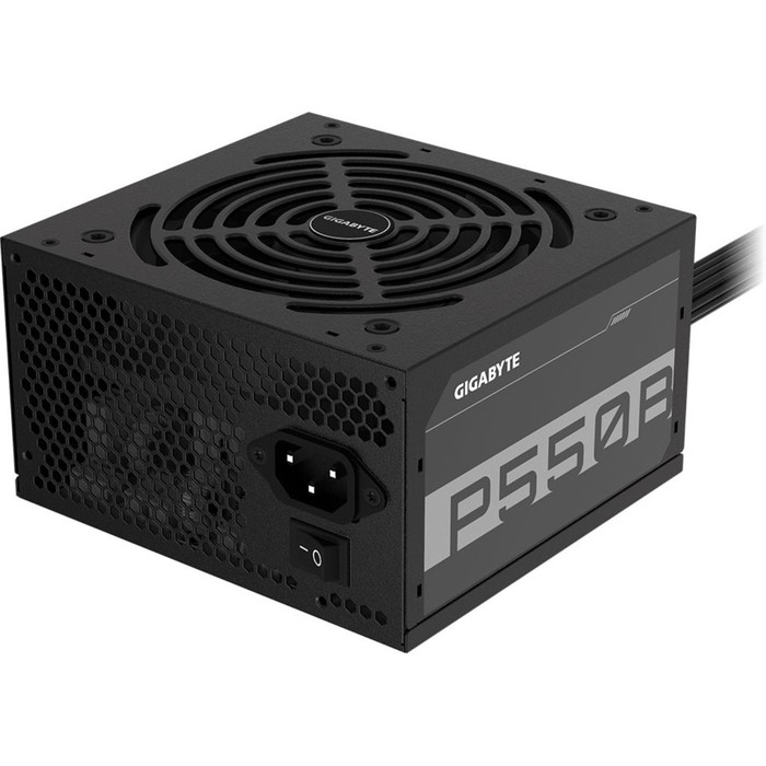 Блок питания Gigabyte ATX 550W GP-P550B 80+ bronze, 24+4+4pin, APFC, 120 мм fan, 6xSATA, RTL   93718 - фото 51623983