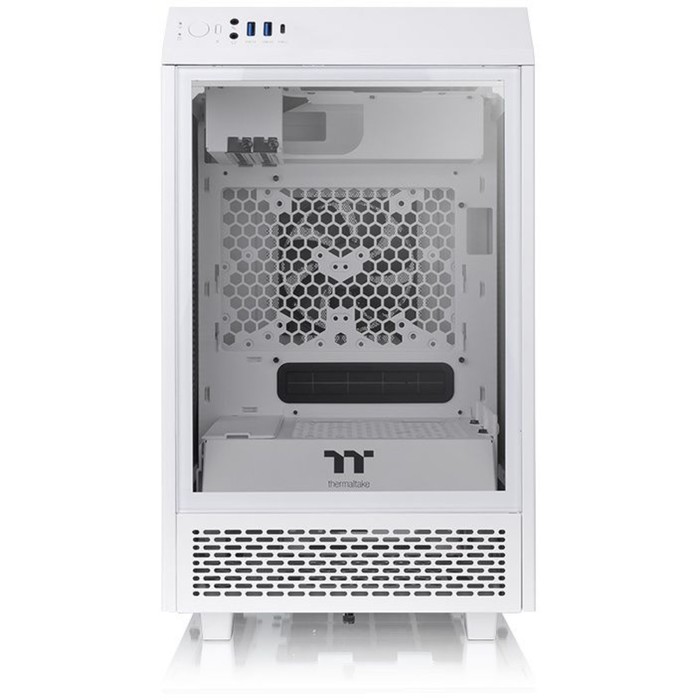 Корпус The Tower 100, miniITX, 1x120mm, 3x140mm, 2xUSB 3.0, audio bott PSU, без БП - фото 51623988