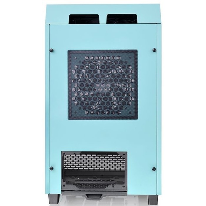 Корпус The Tower 100 Turquoise, miniITX, 1x120mm, 3x140mm, 2xUSB 3.0, audio bott PSU, без БП   93719 - фото 51623998