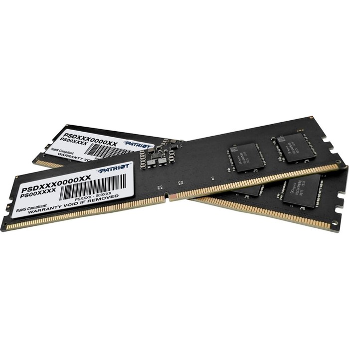 Модуль памяти DDR5 2x8Gb 4800MHz PSD516G4800K Signature RTL PC5-38400 CL40 DIMM ECC 288-pin 1.1В - фото 51624004