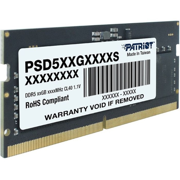 Модуль памяти DDR5 32Gb 4800MHz PSD532G48002S RTL PC5-38400 CL40 SO-DIMM 260-pin 1.1В dual rank - фото 51624012