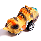 Игровой набор «Диногонки», инерционный механизм, 6 видов машинок, цвет МИКС - Фото 4