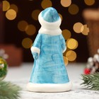 Сувенир "Снегурочка Метель", голубая шуба, 11 см, фарфор - фото 25339289