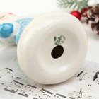 Новый год. Сувенир "Снегурочка", 14 см, фарфор - фото 25339297