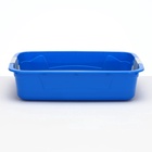 Туалет с сеткой, 44×33×11.5 см, синий, серый - Фото 2