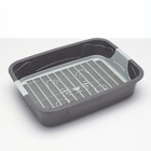 Туалет с сеткой,44×33×11.5 см, серый - Фото 12