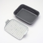 Туалет с сеткой,44×33×11.5 см, серый - Фото 10