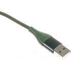 Кабель Solove DW2 DW2 GREEN RUS USB (m)-Lightning (m)/USB Type-C (m)/micro USB (m) 1.2м зеленый   10 - Фото 3
