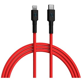 Кабель ZMI AL875 USB Type-C (m)-Lightning (m) 1.5м красный коробка (упак.:1шт)